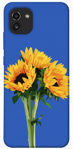 Чохол itsPrint Bouquet of sunflowers для Samsung Galaxy A03