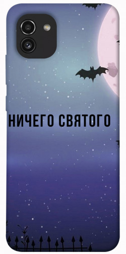 Чехол itsPrint Ничего святого ночь для Samsung Galaxy A03