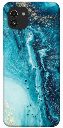 Чохол itsPrint Блакитна фарба для Samsung Galaxy A03
