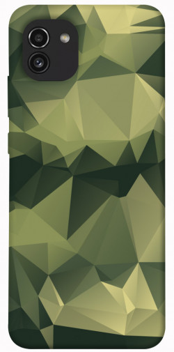 Чехол itsPrint Треугольный камуфляж 2 для Samsung Galaxy A03