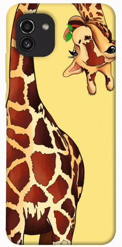 Чехол itsPrint Cool giraffe для Samsung Galaxy A03