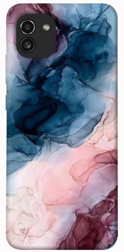 Чохол itsPrint Рожево-блакитні розводи для Samsung Galaxy A03