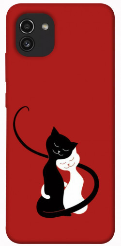 Чехол itsPrint Влюбленные коты для Samsung Galaxy A03