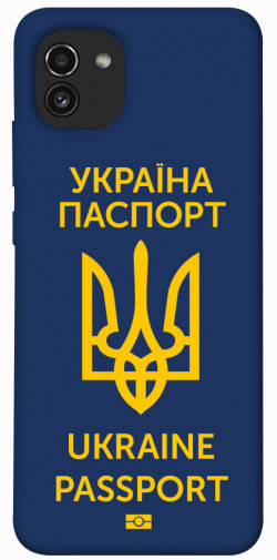 Чехол itsPrint Паспорт українця для Samsung Galaxy A03