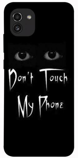 Чехол itsPrint Don't Touch для Samsung Galaxy A03