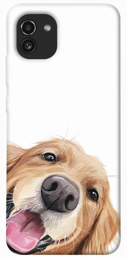 Чохол itsPrint Funny dog для Samsung Galaxy A03