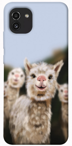 Чехол itsPrint Funny llamas для Samsung Galaxy A03