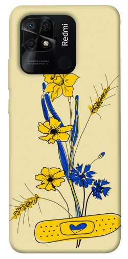 Чехол itsPrint Українські квіточки для Xiaomi Redmi 10C