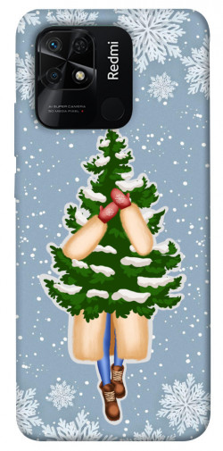 Чехол itsPrint Christmas tree для Xiaomi Redmi 10C