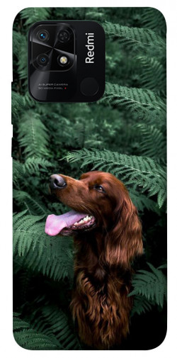 Чехол itsPrint Собака в зелени для Xiaomi Redmi 10C
