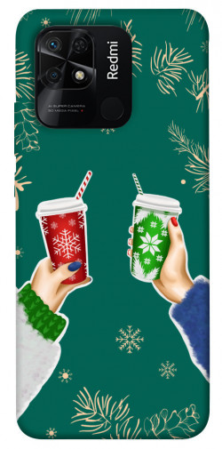 Чехол itsPrint Winter drinks для Xiaomi Redmi 10C