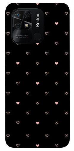 Чехол itsPrint Сердечки для Xiaomi Redmi 10C