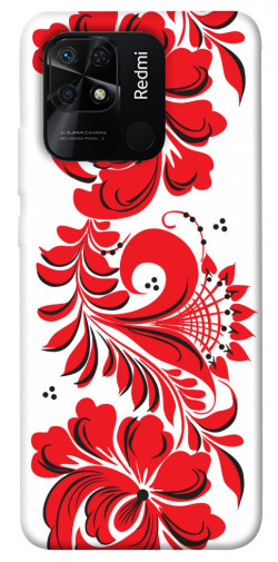 Чохол itsPrint Червона вишиванка для Xiaomi Redmi 10C