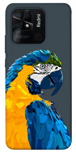 Чехол itsPrint Попугай для Xiaomi Redmi 10C