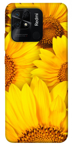 Чохол itsPrint Букет соняшників для Xiaomi Redmi 10C