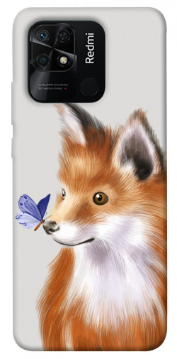 Чохол itsPrint Funny fox для Xiaomi Redmi 10C