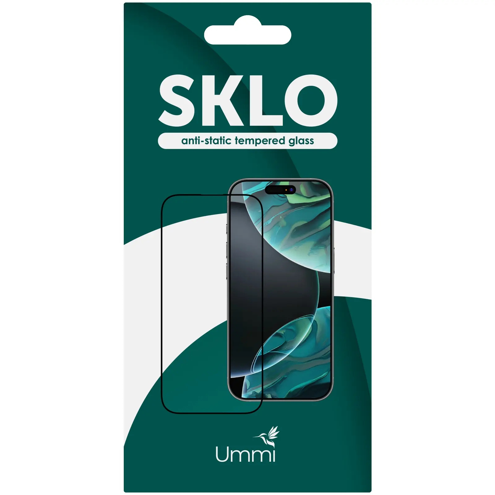 Упаковка для защитного стекла SKLO 5D (конверт), Зеленый, купить оптом с доставкой