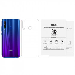 Захисна гідрогелева плівка SKLO (тил) (тех.пак) для Huawei Y6 Pro (2018)