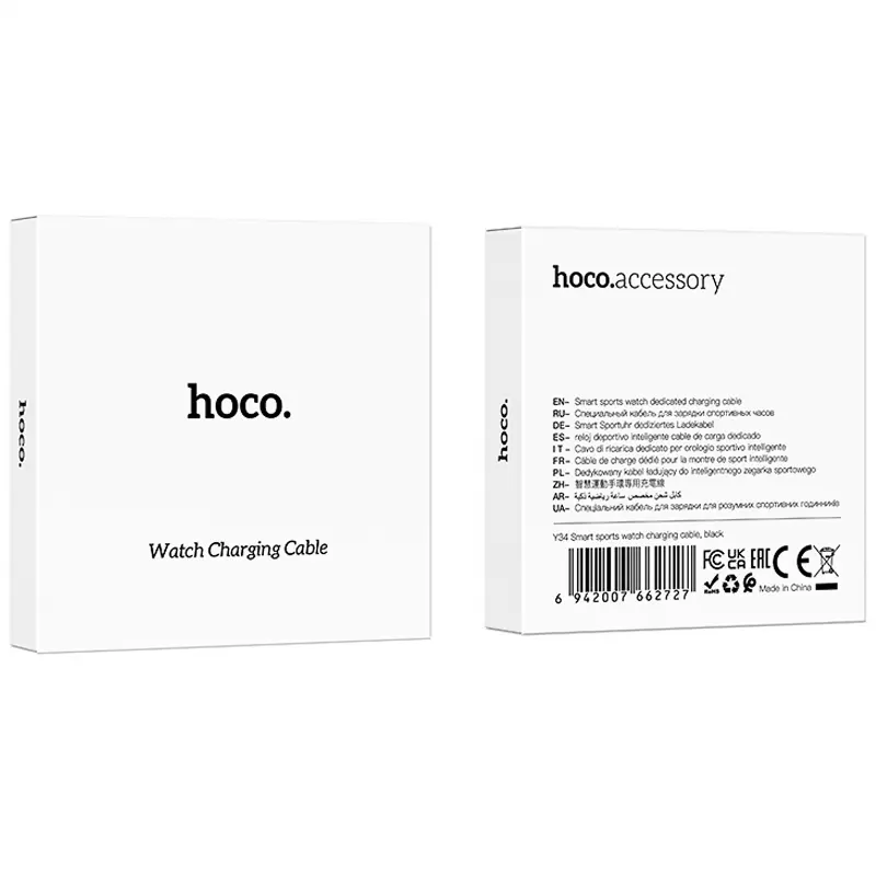 Зарядний пристрій для Hoco Y34/Y37/Y41, Black 3, купити оптом з доставкою