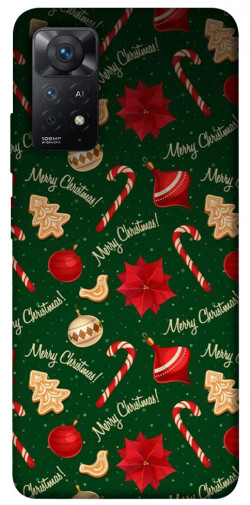 Чехол itsPrint Merry Christmas для Xiaomi Redmi Note 11 Pro 4G/5G