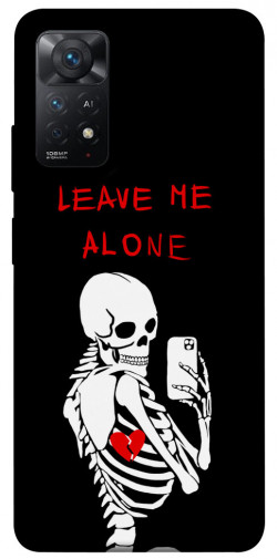 Чехол itsPrint Leave me alone для Xiaomi Redmi Note 11 Pro 4G/5G