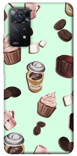 Чехол itsPrint Coffee and sweets для Xiaomi Redmi Note 11 Pro 4G/5G