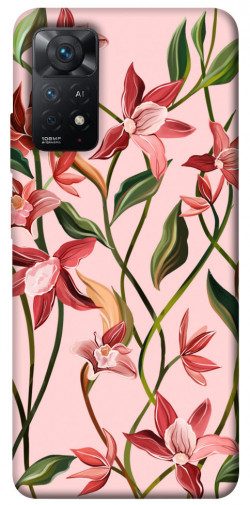 Чехол itsPrint Floral motifs для Xiaomi Redmi Note 11 Pro 4G/5G