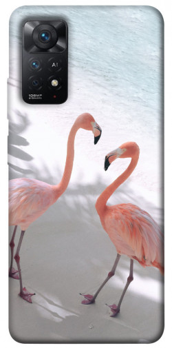 Чехол itsPrint Flamingos для Xiaomi Redmi Note 11 Pro 4G/5G