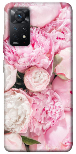 Чохол itsPrint Pink peonies для Xiaomi Redmi Note 11 Pro 4G/5G