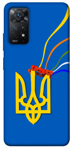 Чехол itsPrint Квітучий герб для Xiaomi Redmi Note 11 Pro 4G/5G