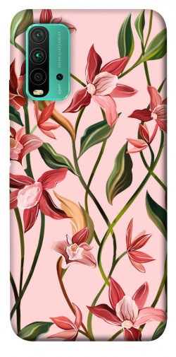 Чехол itsPrint Floral motifs для Xiaomi Redmi Note 9 4G / Redmi 9 Power / Redmi 9T