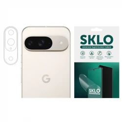 Защитная гидрогелевая пленка SKLO (на камеру) 4шт. для Google Pixel 9 Pro