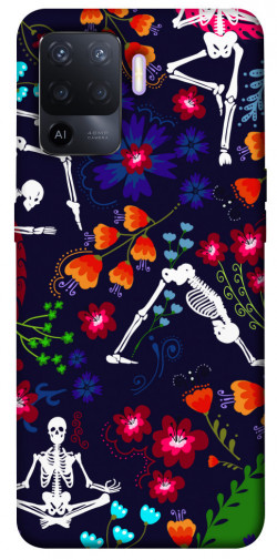 Чехол itsPrint Yoga skeletons для Oppo A94