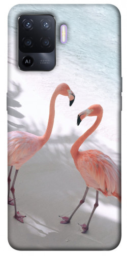 Чохол itsPrint Flamingos для Oppo A94