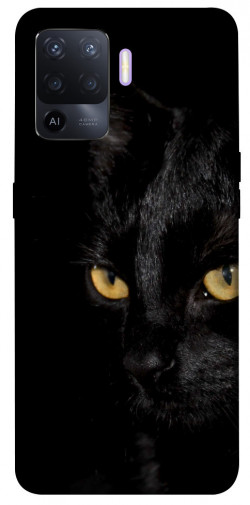 Чохол itsPrint Чорний кіт для Oppo A94