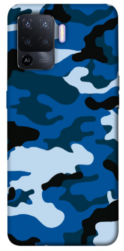 Чехол itsPrint Синий камуфляж 3 для Oppo A94