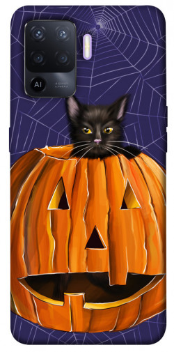 Чохол itsPrint Cat and pumpkin для Oppo A94