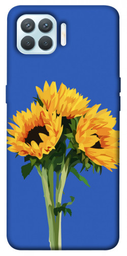 Чехол itsPrint Bouquet of sunflowers для Oppo F17 Pro