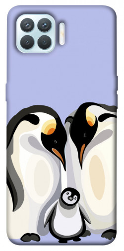 Чехол itsPrint Penguin family для Oppo F17 Pro