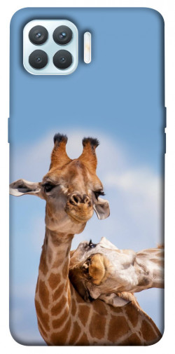 Чехол itsPrint Милые жирафы для Oppo F17 Pro