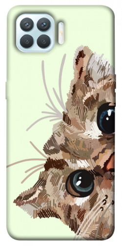Чехол itsPrint Cat muzzle для Oppo F17 Pro