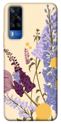 Чехол itsPrint Flowers art для Vivo Y51a