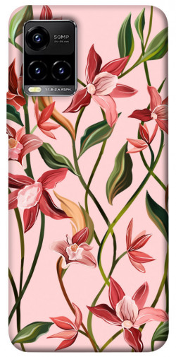 Чехол itsPrint Floral motifs для Vivo Y21 / Y33s