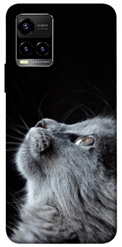 Чехол itsPrint Cute cat для Vivo Y21 / Y33s