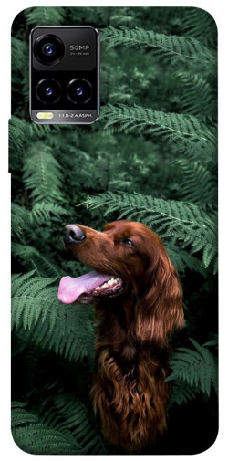 Чехол itsPrint Собака в зелени для Vivo Y21 / Y33s