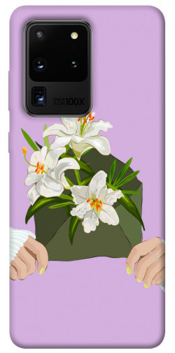Чохол itsPrint Flower message для Samsung Galaxy S20 Ultra