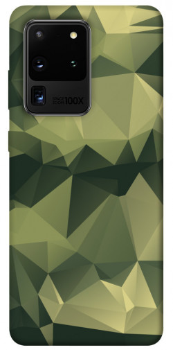 Чехол itsPrint Треугольный камуфляж 2 для Samsung Galaxy S20 Ultra
