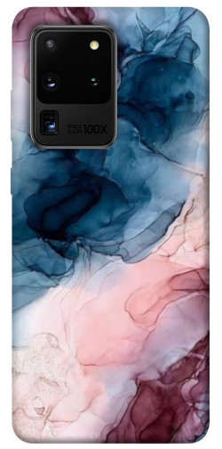 Чехол itsPrint Розово-голубые разводы для Samsung Galaxy S20 Ultra