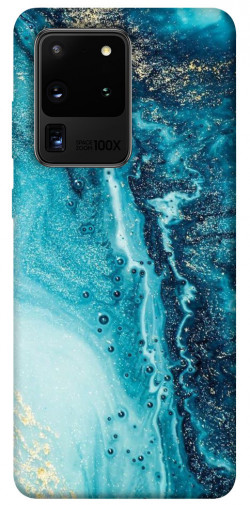 Чехол itsPrint Голубая краска для Samsung Galaxy S20 Ultra