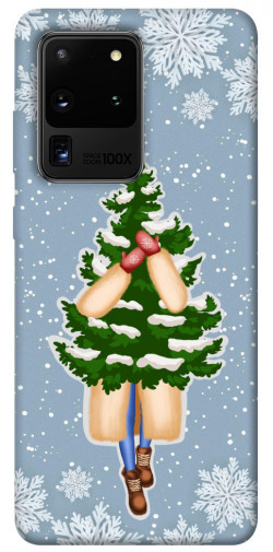 Чехол itsPrint Christmas tree для Samsung Galaxy S20 Ultra